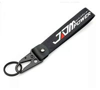Streetculture JDM Power Porte-clés en nylon Jet Tag - Accessoire de voiture personnalisé, cordon porte-clés japonais, multicolore, Large