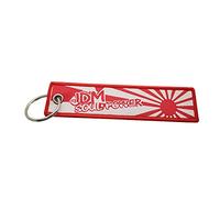 Streetculture JDM Soul Power - RISING SUN - Accessoires en nylon Jet Tag Porte-clés durable et robuste - Cordon porte-clés