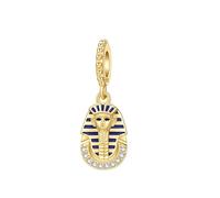 Streetculture Pendentif pour bracelet à breloques en argent sterling 925 avec pharaon pyramide égyptien, momie du Caire Gizeh Luxor Nil, vacances, voyage, vacances, charme, bracelet à breloques