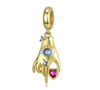 Streetculture PENDRA - Charm diseur de bonne aventure - Argent sterling 925 pour bracelet à breloques