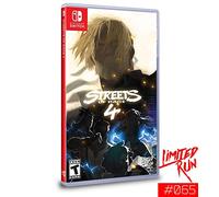 STREETS OF RAGE 4 + CD AUDIO + TRADING CARD LIMITED RUN NINTENDO SWITCH