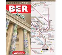 StreetSmart (R) Berlin Map by VanDam: Laminated City Center Street Map of Berlin, Germany