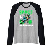 Streetwear de l'espace de Out of This World Alien Manche Raglan