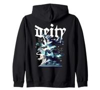 Streetwear Dieu Grec divinité Poséidon Zeus Guerrier Mystique Sweat à Capuche