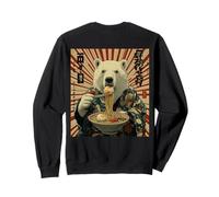 Streetwear Japon Ramen Nouilles Ours Polaire Sweatshirt