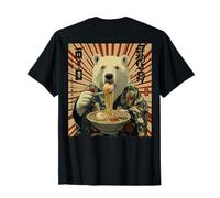 Streetwear Japon Ramen Nouilles Ours Polaire T-Shirt