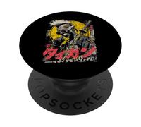 Streetwear Japonais Noir Afro américain Cyberpunk Y2K Anime PopSockets PopGrip Adhésif