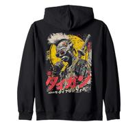 Streetwear Japonais Noir Afro américain Cyberpunk Y2K Anime Sweat à Capuche