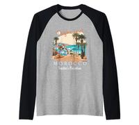 Streetwear, Taghazout Le Maroc comme Un Paradis Manche Raglan