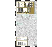 Streetwise Budapest Map: City Center Street Map of Budapest, Hungary