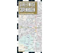 Michelin Carte Streetwise Copenhague — Plan du centre-ville, Danemark