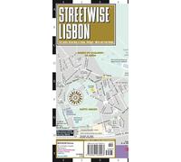 Streetwise Lisbon Map: City Center Street Map of Lisbon, Portugal