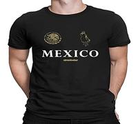 Streetwise Narco Mexico Chicano Pancho Villa Sunlight Summer Unisex 100% Cotton Short-Sleeve T-Shirts Black M