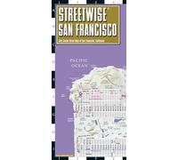 Michelin – Carte Streetwise San Francisco – Plan du centre-ville de San Francisco, Californie