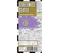 Streetwise Seattle: City Center Street Map of Seattle, Washington