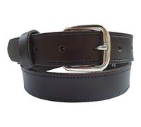 Streeze Ceinture en véritable cuir 24 mm pour garçon. Ceinture pour enfant pour occasions spéciales ou pour l’école. (66cm - 70cm taille, marron)
