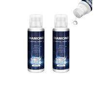 Strehknewen Vernis Diamond Painting 2×120ML - Colle Transparente avec Embout Éponge, Séchage Rapide, Effet Brillant, Protection Anti-Poussière et UV