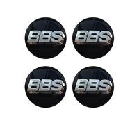 STREHN Voiture Cache-moyeux Enjoliveurs pour BBS 56MM Pneus Et Jantes Badge Autocollants Accessoires Hub Centre Caps Cover Sticker,C-Blackstyle