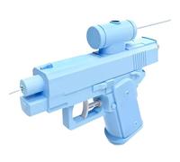 Streich Pistolet à eau pour enfants, pistolet à eau bidirectionnel, petit à l'avant et à l'arrière, jouet d'été, pistolet à eau pour jeu de fournitures scolaires (A)