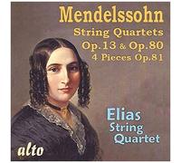 Felix Mendelssohn – Quatuors à cordes Op.13, Op.80 & Op.81 – CD – Alto