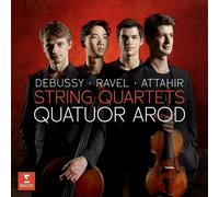 Quatuor Arod – Debussy / Ravel / Attahir : Quatuors à cordes – CD – Warner Music