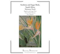 Strelitzia and Sugar Birds, South Africa Cross Stitch Pattern - Marianne North - Regular Size Edition: Regular and Large Print Cross Stitch Pattern