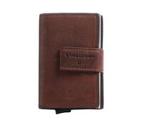 STRELLSON Porte-monnaies 'Brick Lane C-three' brun foncé, Taille One Size