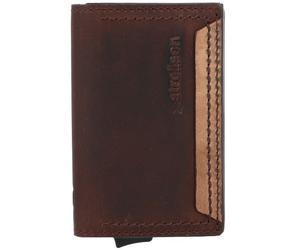 Strellson Camden c-one porte-cartes de crédit RFID cuir 7 cm brun