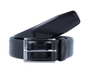 Strellson Ceinture en cuir premium 110 cm noir