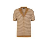 STRELLSON Chemise 'Adrian' caramel / blanc, Taille XL