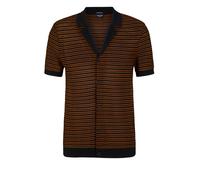 STRELLSON Chemise 'Adrian' ocre / noir, Taille L