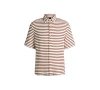 STRELLSON Chemise 'Colin' crème / marron / rouille, Taille S