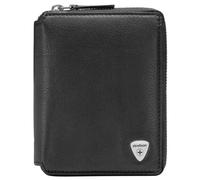 Strellson Harrison BillFold Z6 Porte-monnaie en cuir 10,5 cm noir
