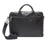 Strellson Hyde Park Charles Porte-documents Cuir 39 cm Compartiment pour ordinateur portable noir