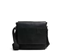 Strellson Hyde Sac messager noir, cuir, homme