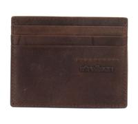 strellson Porte-cartes marron en cuir pour homme - Turnpike Cardholder H6 Dark Brown 46988