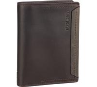 Strellson Porte-monnaie Camden en cuir 10 cm brun