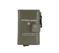 STRELLSON Porte-monnaies 'Stockwell 2.0' olive / blanc, Taille One Size