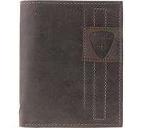 Strellson Richmond BillFold V12 Porte-monnaie en cuir 10,5 cm brun