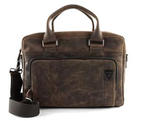 Strellson Richmond Mallette en Cuir avec Compartiment pour Ordinateur Portable 40 cm