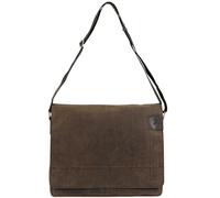 Strellson Richmond Messenger en cuir 39 cm compartiment pour ordinateur portable brun