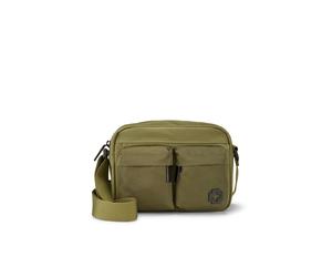 STRELLSON Sac à bandoulière 'Wood Street Odd' olive / vert foncé, Taille One Size