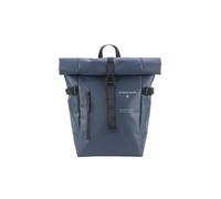 STRELLSON Sac à dos 'Stockwell 2.0 Eddie' bleu foncé / gris clair / noir, Taille One Size