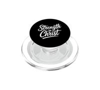 Strenght in Christ PopSockets PopGrip pour MagSafe
