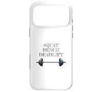 Strength Culture Banc de Squat soulevé de Terre Coque pour iPhone 17 Pro Max