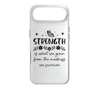 Strength is What We Gain from The Madness We Survive Coque pour iPhone Air
