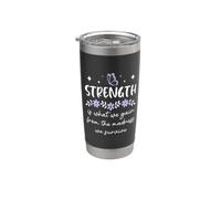 Strength is What We Gain From the Madness We Survive Women Gobelet isotherme en acier inoxydable double paroi