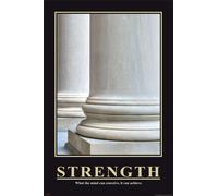 Strength - Motivational Art Print - Poster Print - Taille cm