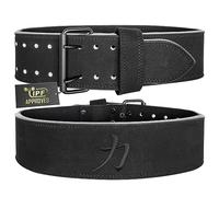 Strength Shop Ceinture de force musculation 10 mm avec boucle, Certifié IPF, ceinture musculation homme et femme, robuste et durable, stabilise le tronc et la colonne pendant l'entraînement