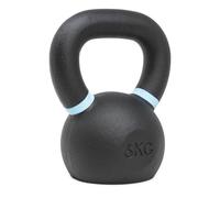 Strength Shop Kettlebell en Fonte avec poignée Ergonomique (4kg-64kg), résistante & Durable, Kettlebells avec marquage coloré & revêtement en Poudre Noire, idéale pour l'entraînement Complet